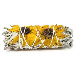 White Sage with Sunflowers