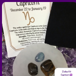 Capricorn Zodiac Gemstone Kit