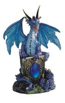 Blue Dragon with Jewel 6” – Guardian of Wisdom, Clarity & Protection