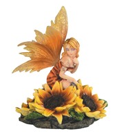 Yellow Sunflower Fairy 5"