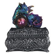 Blue & Purple Dragon Trinket Box – Protection, Insight & Mysticism