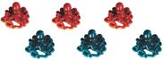 Octopus Magnet, Blue or Red, 2 3/4'" High